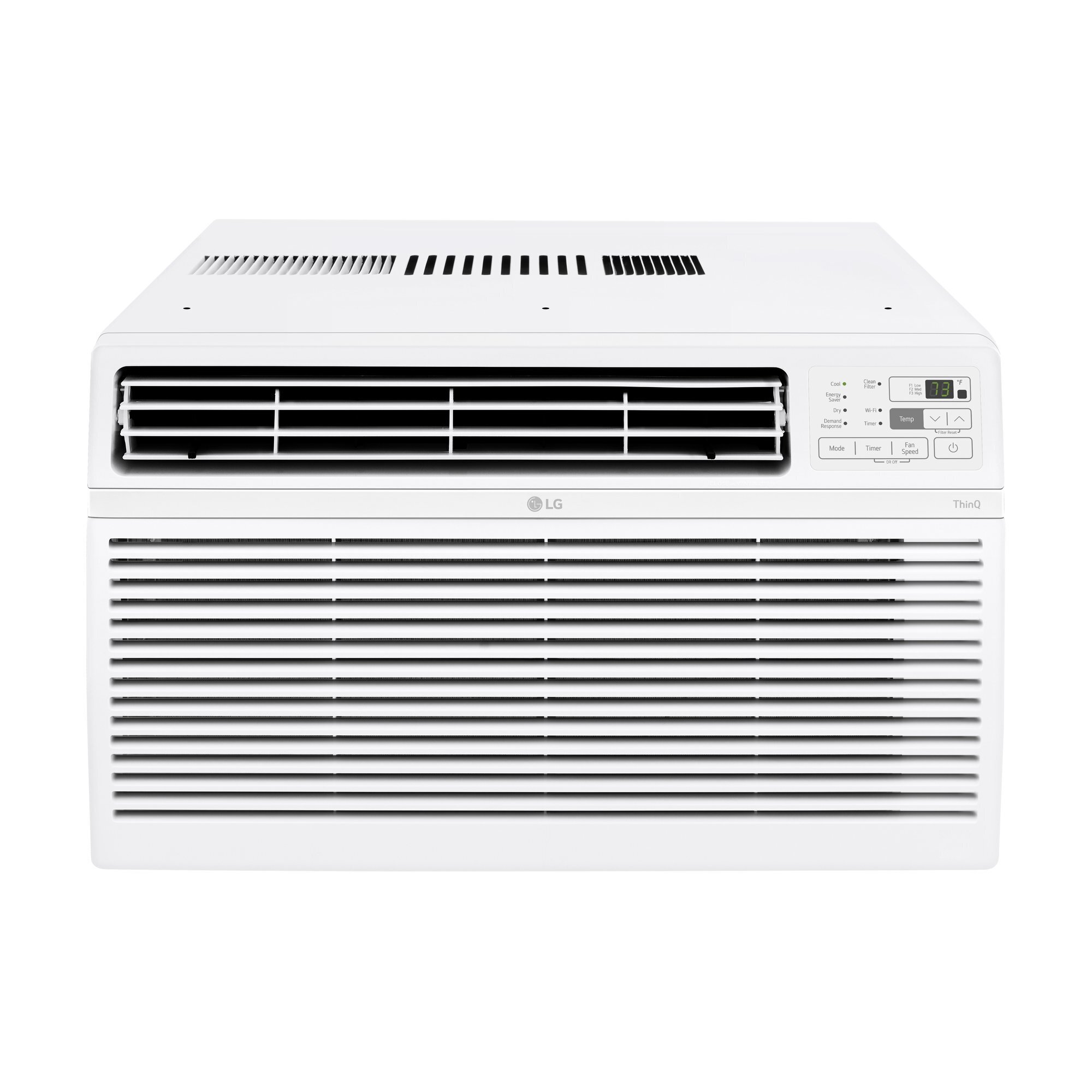 LG 14,000 BTU Window Smart Air Conditioner with Remote, 115V, Covers up to 700 sq. ft., Model# LW1521ERSM1